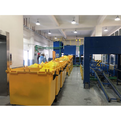 อุปกรณ์เผาผืนขยะทางการแพทย์มาตรฐานยุโรป 30-200t / D ความจุในการจัดการ