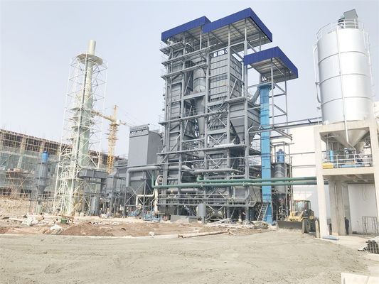 ระบบโรงงานแห้งและเผาไหม้ดินสลัดที่บูรณาการ 320t / D สําหรับการรักษาที่ปรับปรุง