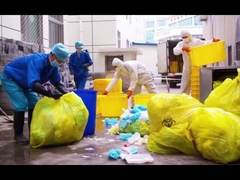 อุปกรณ์เผาผืนขยะทางการแพทย์มาตรฐานยุโรป 30-200t / D ความจุในการจัดการ